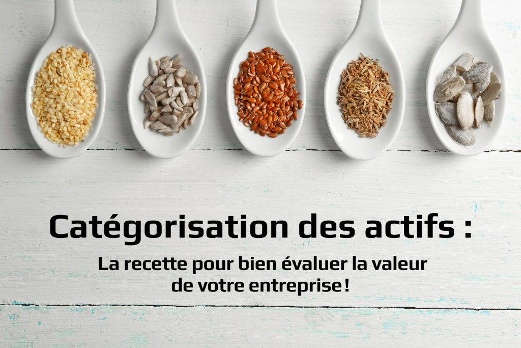Catégorisation des actifs
